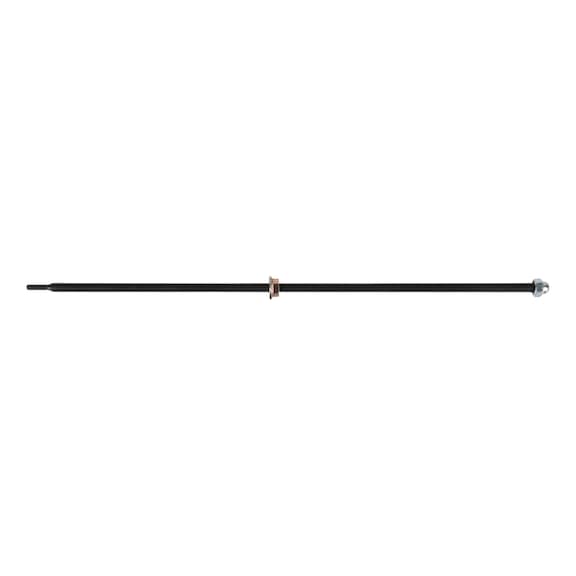 Pull rod M3 x 250 mm with pressure nut - Motor vehicle (other parts, miscellaneous)