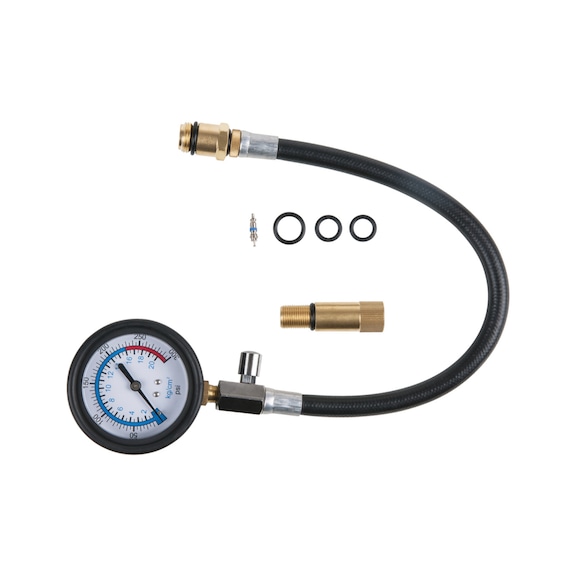 Compression tester set, 2-piece - Cylinder head (automotive, assembly, other)