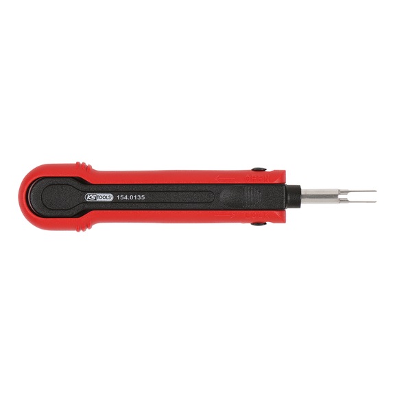 KS TOOLS Kabel-Entriegelungswerkzeug f&uuml;r Flachsteckh&uuml;lsen 9,5mm 154.0135 - Elektrik-/Elektronikkomponente (KFZ, Sonstige)