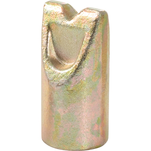 Wedge attachment, notched - Bodywork component (motor vehicle, other)