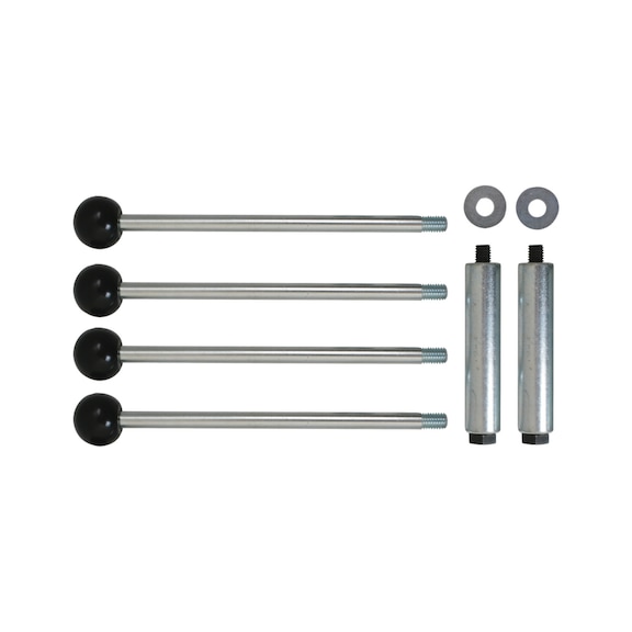 Front mask guide and push rod set for VAG, 6-piece - Tools (miscellaneous)