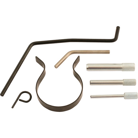 Engine adjustment tool set for PSA, 8 pieces - Motor adjustment tool set