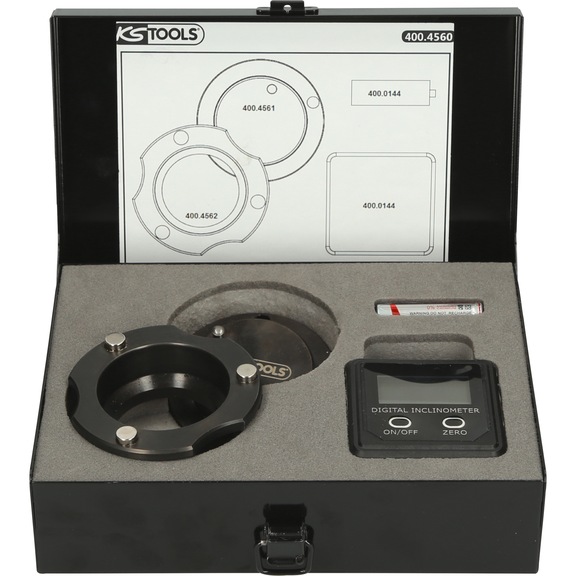 KS TOOLS Timing chain testing tool for Volkswagen, 3-piece - Tools (miscellaneous)