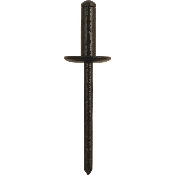 Sealing rivet with 12 mm flange, universal, pack of 10 - Additional mounting clips