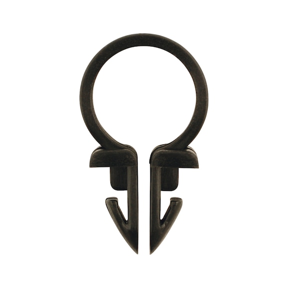 Cable clip wire D: 12.7 mm, pack of 10 - Additional mounting clips