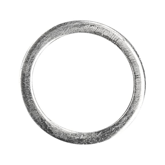 Sealing ring, aluminium, outer diameter: 15.5 mm, inner diameter: 12 mm, pack of 25 - Seal (other)