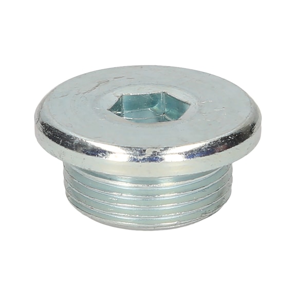 Oil drain plug, hexagon socket 10 mm, M24x1.5x9 mm, pack of 25 - Oil drain plugs