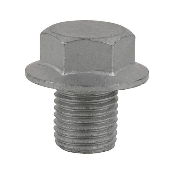 Oil drain plug, external hexagon 18 mm, M22x1.5x16 mm, pack of 25 - Oil drain plugs