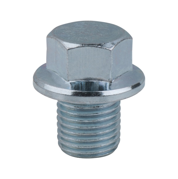 Oil drain plug, external hexagon 14 mm, M12x1.25x13 mm, pack of 25 - Oil drain plugs