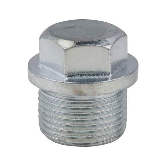 Oil drain plug, external hexagon 19 mm, M22x1.5x14 mm, pack of 25 - Oil drain plugs