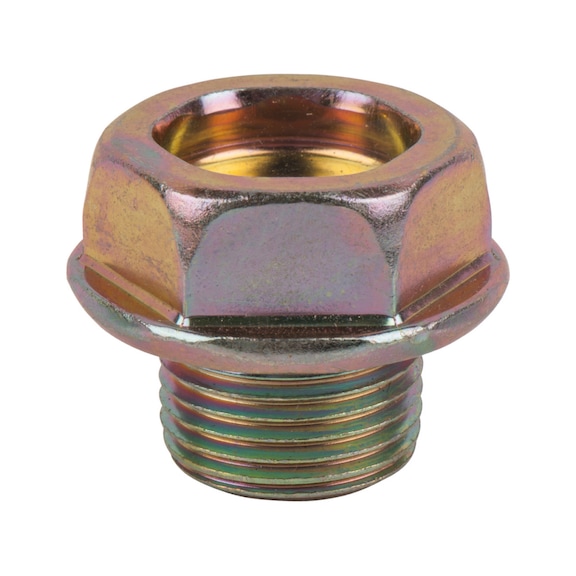 Oil drain plug, external hexagon 24 mm, M18x1.5x11.5 mm, pack of 10 - Oil drain plugs