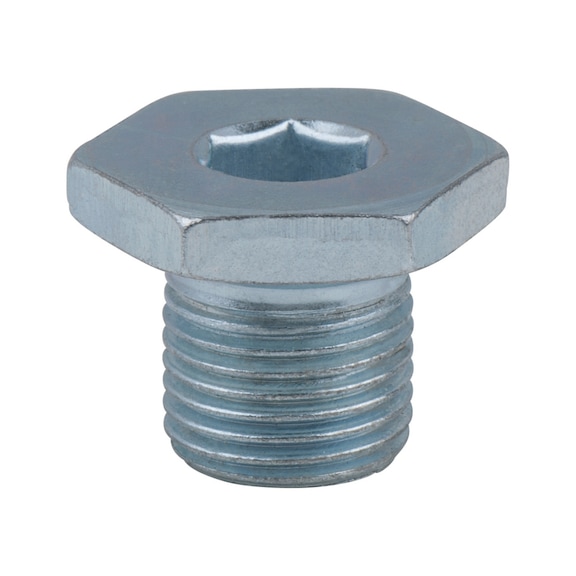 Oil drain plug, hexagon socket 8 mm, M14x1.25x13 mm, pack of 25 - Oil drain plugs