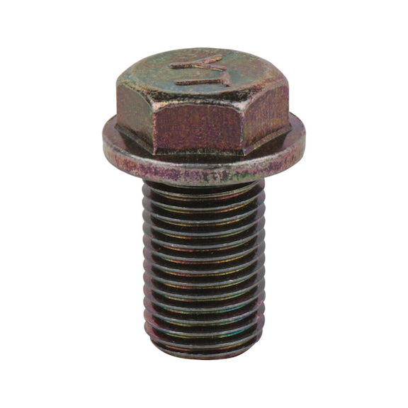 Oil drain plug, external hexagon 17 mm, M14x1.5x23 mm, pack of 10 - Oil drain plugs