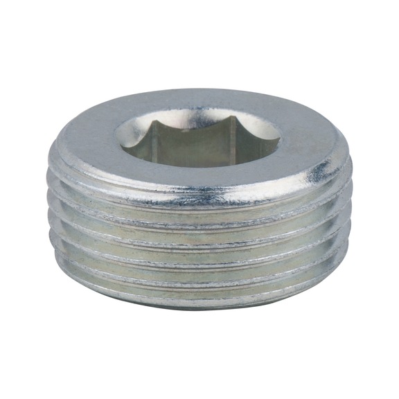 Oil drain plug, hexagon socket 10 mm, M22x1.5x10 mm, pack of 25 - Oil drain plugs