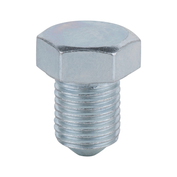 Oil drain plug, external hexagon 19 mm, M14x1.5x22 mm, pack of 25 - Oil drain plugs
