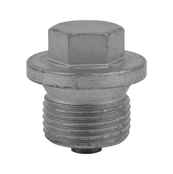 Oil drain plug, external hexagon 15 mm, M20x1.5x14 mm, pack of 10 - Oil drain plugs