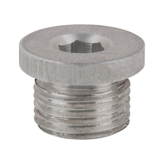 Oil drain plug, internal hexagon 8 mm, M18x1.5x11 mm, pack of 10 - Oil drain plugs