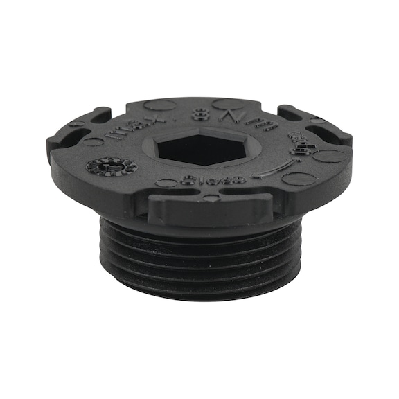 Oil drain plug, hexagon socket 10 mm, M24x1.5x12 mm, pack of 10 - Oil drain plugs