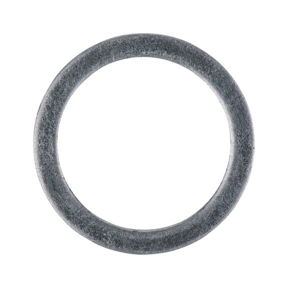 Sealing ring, aluminium, outer diameter: 24 mm, inner diameter: 18 mm, pack of 1 - Seal (other)