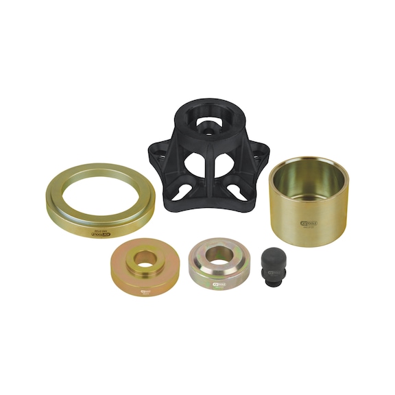 Wheel bearing set, rear for Citro&euml;n / Fiat / Ford / Peugeot, 6-piece - Special tools for motor vehicles