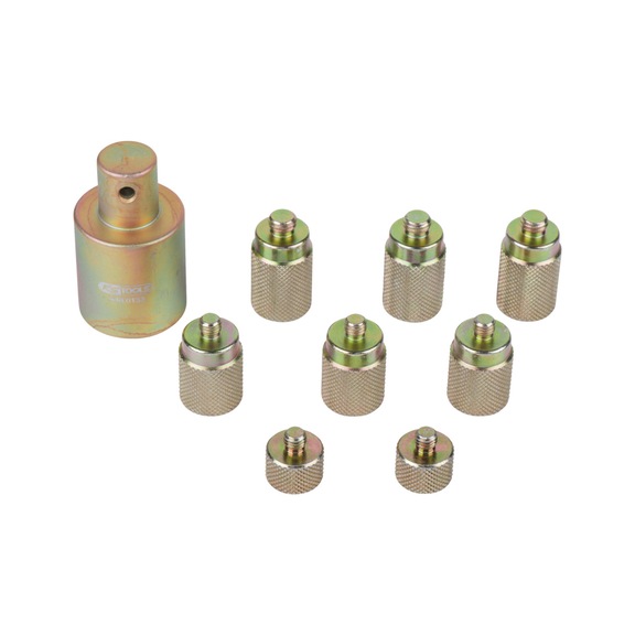 Spacer screw set, for Volkswagen wheel bearings, 9 pieces - Screw, nut (other)