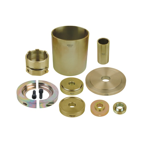 KS TOOLS Wheel bearing set, front for Renault / Nissan / Opel 2002-10, 9-piece - Wheel, tyre (motor vehicle, other)