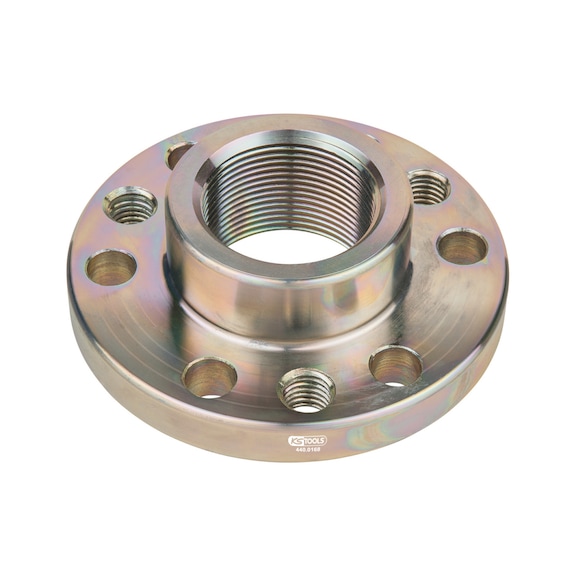 Plate, internal thread 1.1/2 inch, D: 120 mm - Motor vehicle (other parts, miscellaneous)