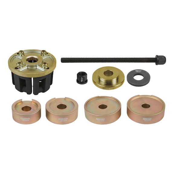 Tool set for compact wheel bearing assembly VAG, 17 pieces - Wheel, tyre (motor vehicle, other)