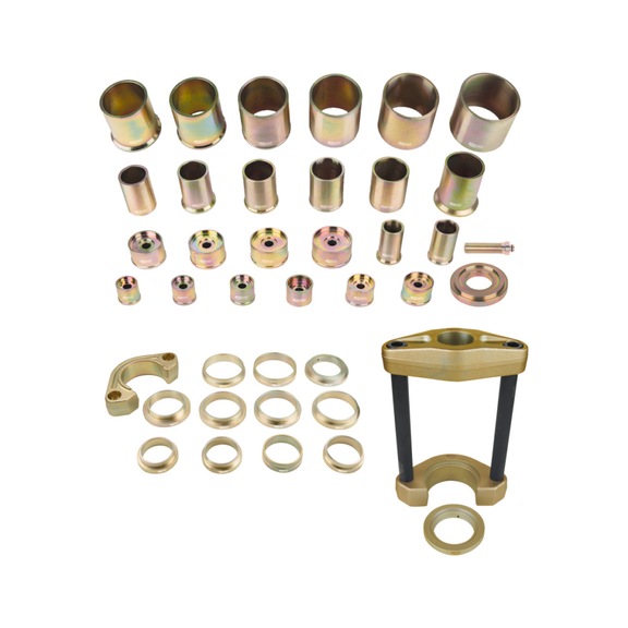 Master universal press tool set for axle parts, 47 pieces - Motor vehicle (other parts, miscellaneous)