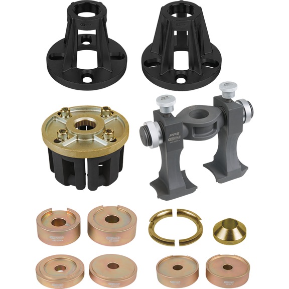 Universal tool set for compact wheel bearing assembly, 20 pieces - Tools (miscellaneous)