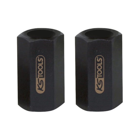 Thread adapter set, 2-piece, M22 x 1.5 - Pulling tool, extractor (individual parts)