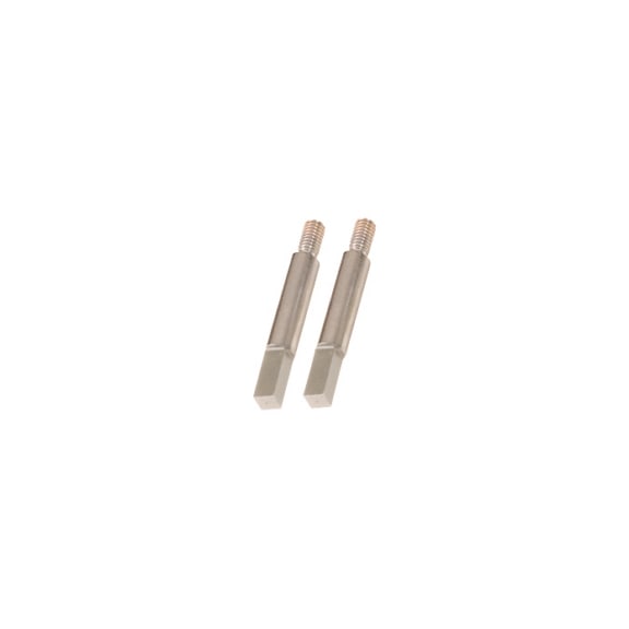 KS TOOLS Square adapter, 6 mm, pack of 2, chrome-plated - Chassis component (motor vehicle, other)