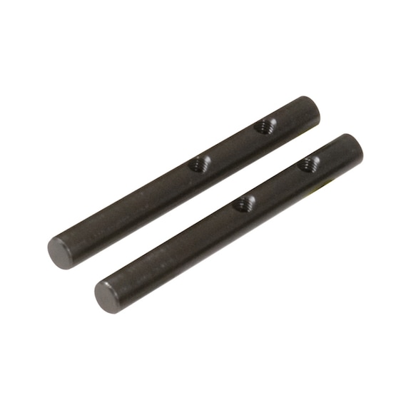 Round adapter, 8 mm, pack of 2, burnished - Chassis component (motor vehicle, other)