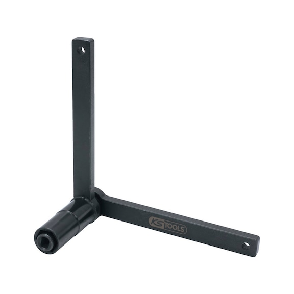 Special counter-holding wrench for Volvo, flat/oval, 18 mm - Shock absorbers (motor vehicles, chassis damping)