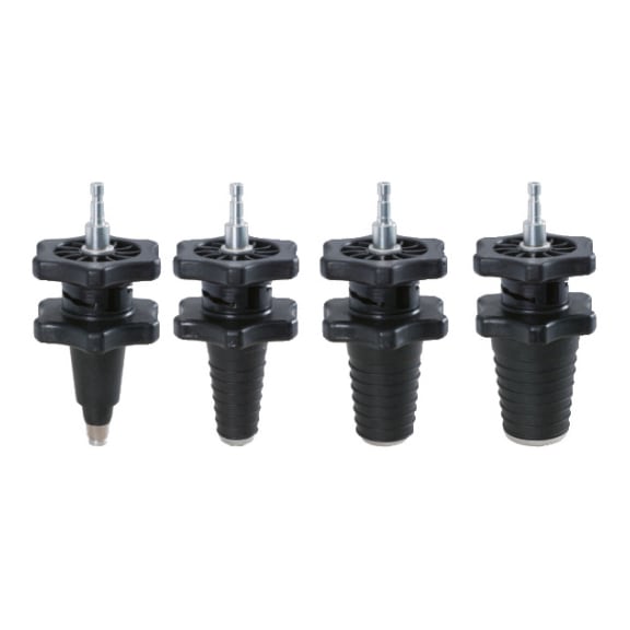 Cooling system adapter set, 4-piece - Coolant circuit (automotive, assembly, other)