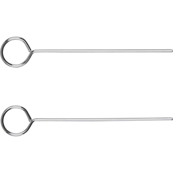 Mercedes ignition lock removal needle tool D: 1.25 mm, 65 mm, 2-piece - Special automotive tools: Radio and navigation system