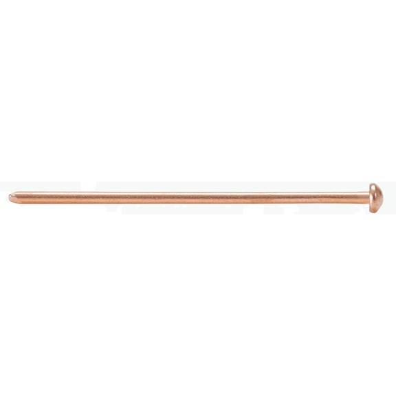 Welding nails 2x50 mm copper-plated, pack of 100 - Bodywork component (motor vehicle, other)