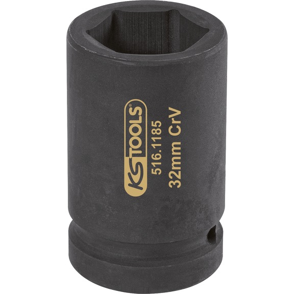 1 inch 6-point socket SW 32 mm - 1 inch hex socket