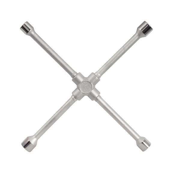 Cross wrench for cars, 13/16 inch x17x19x22 mm - Wheel nut wrench