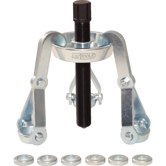 KS TOOLS Universal wheel hub puller set with 3 arms, 5-piece - Puller
