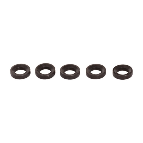 KS TOOLS Aufnahmering-Set, 5-teilig - Abziehwerkzeug, Ausdreher (Einzelteile)