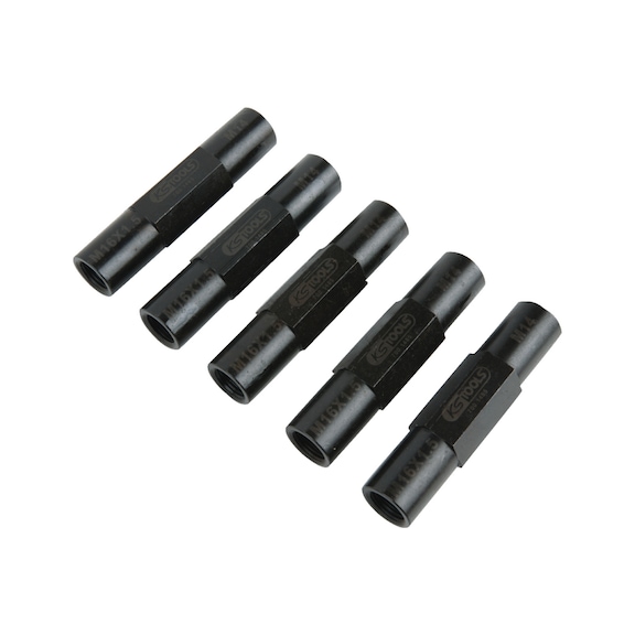Adapter for wheel stud bolts with IG M14, M16x1.5, pack of 5 - Pulling tool, extractor (individual parts)