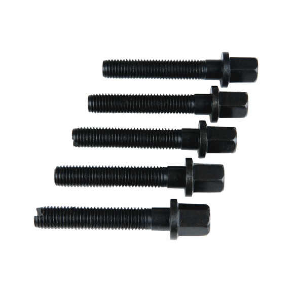 Extraction screws with collar and cleaning groove M14, pack of 5 - Pulling tool, extractor (individual parts)