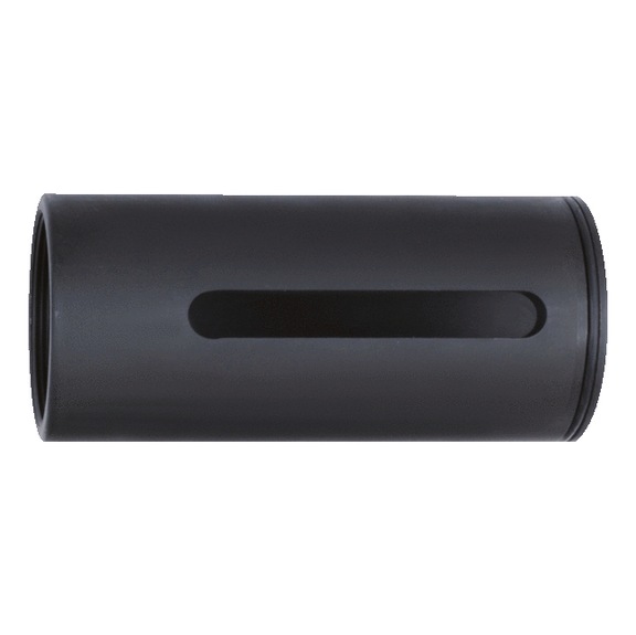 Mounting sleeve with 2.1/4 inch x 14UNC thread - Socket wrench insert (12-point)