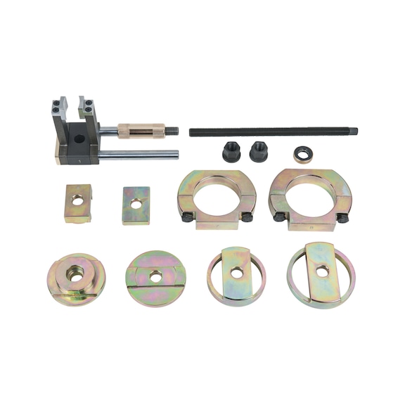 Silent bearing tool set for BMW rear axle, 13-piece - Chassis component (motor vehicle, other)