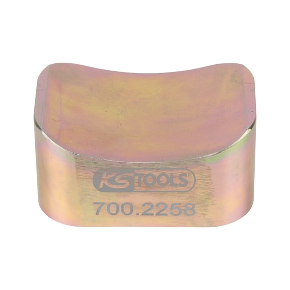 Fixing piece, 22x45.5x31.8 mm - Chassis component (motor vehicle, other)