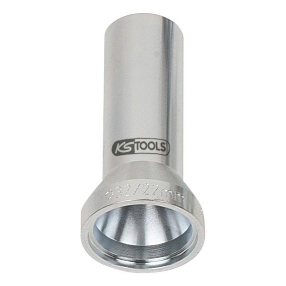 Stepped push sleeve, inner diameter: 22 mm, outer diameter: 32 mm - Sleeve (other)