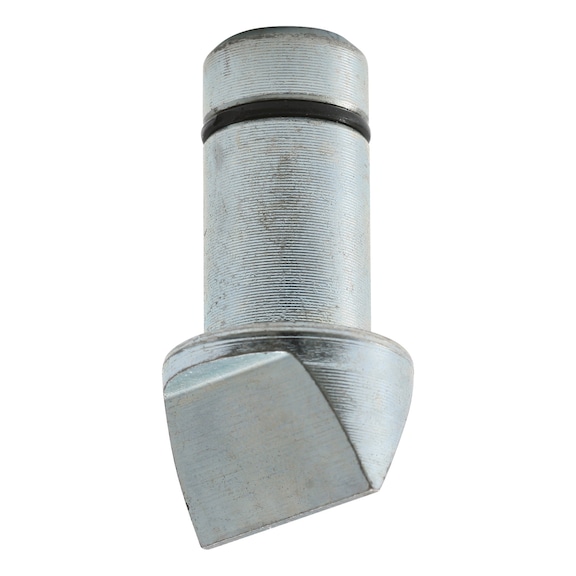 Spreading wedge, silver, H=8 mm - Shock absorbers (motor vehicles, chassis damping)