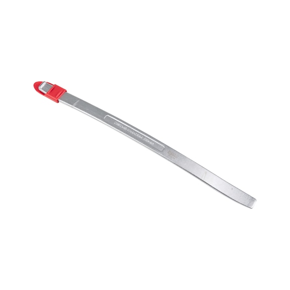 Run-flat tyre and mounting lever - Mounting lever