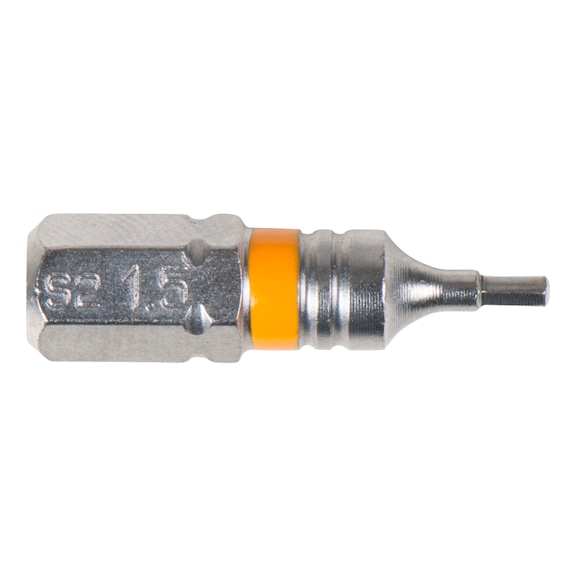 1/4 inch TORSIONpower bit, internal hexagon, 25 mm, 1.5 mm - 1/4 inch TORSIONpower bit